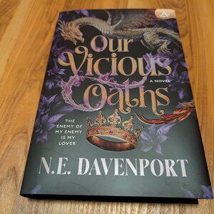 Allurial special edition of Our Vicious Oaths by N.E. Davenport